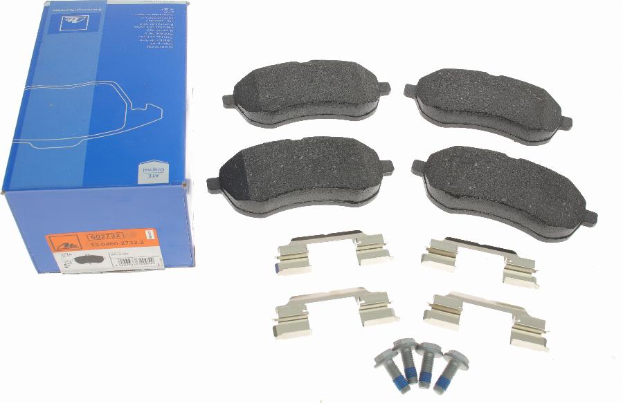 ATE 13.0460-2732.2 - Set placute frana,frana disc parts5.com