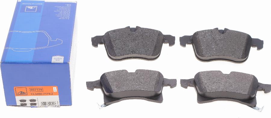 ATE 13.0460-7179.2 - Brake Pad Set, disc brake parts5.com