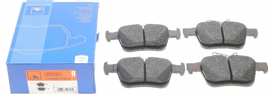 ATE 13.0460-7293.2 - Brake Pad Set, disc brake parts5.com