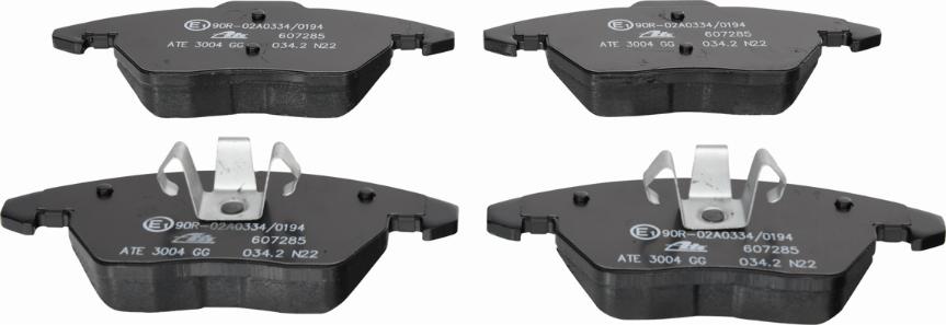 ATE 13.0460-7285.2 - Brake Pad Set, disc brake parts5.com