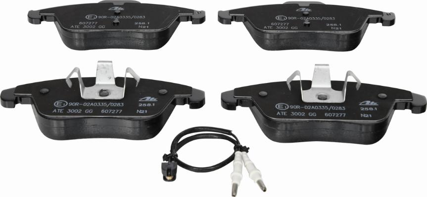 ATE 13.0460-7277.2 - Brake Pad Set, disc brake parts5.com