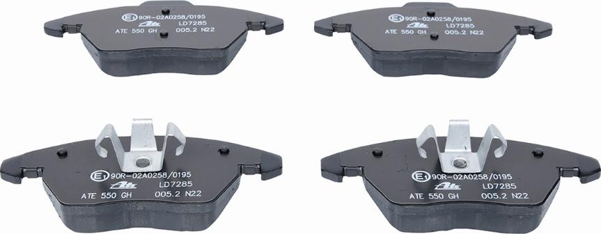 ATE 13.0470-7285.2 - Brake Pad Set, disc brake parts5.com