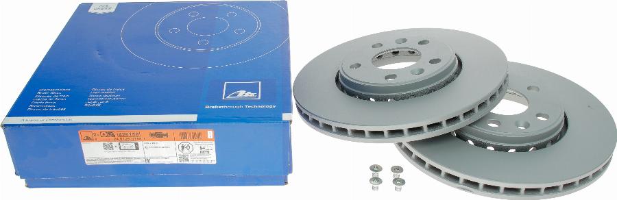 ATE 24.0126-0158.1 - Kočni disk parts5.com