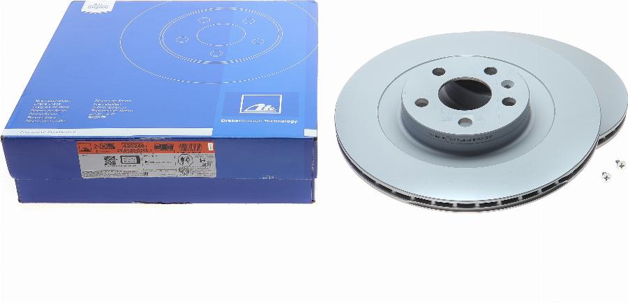 ATE 24.0120-0246.1 - Disc frana parts5.com