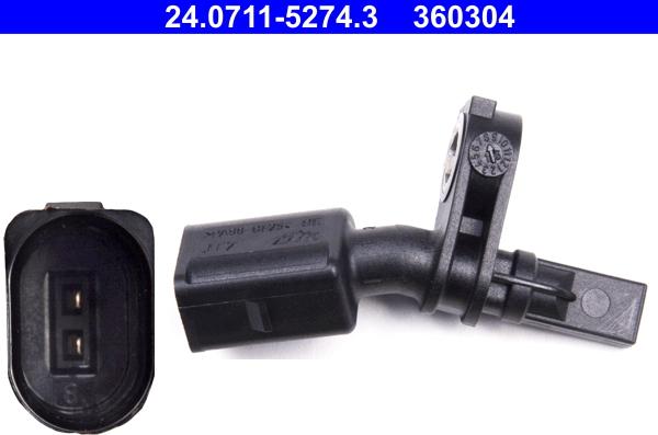 ATE 24.0711-5274.3 - ABS-anturi parts5.com