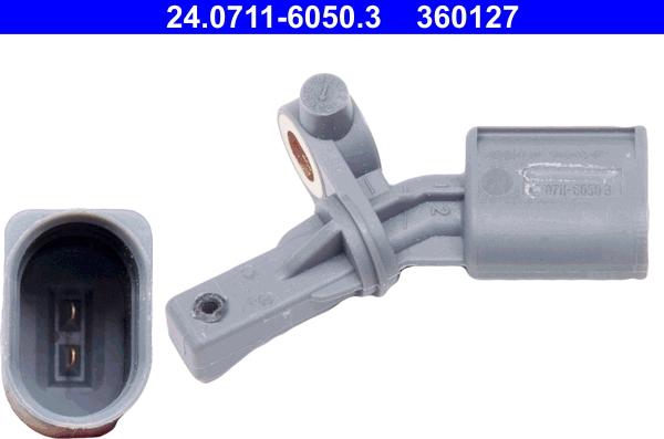 ATE 24.0711-6050.3 - Senzor,turatie roata parts5.com