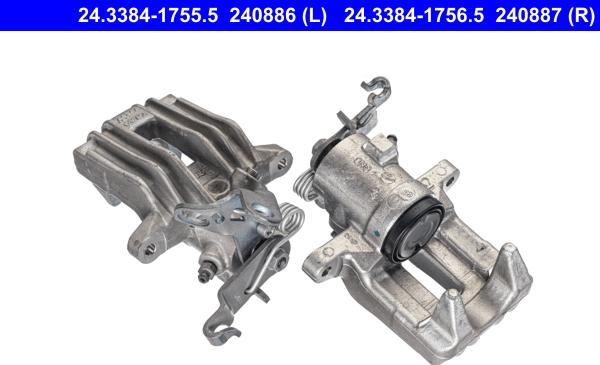 ATE 24.3384-1755.5 - Pinza de freno parts5.com