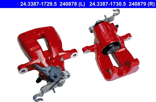 ATE 24.3387-1730.5 - Спирачен апарат parts5.com