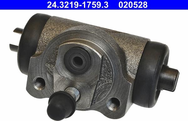 ATE 24.3219-1759.3 - Cilindro de freno de rueda parts5.com