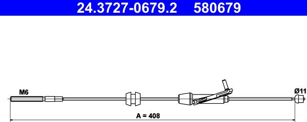 ATE 24.3727-0679.2 - Tross,seisupidur parts5.com