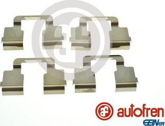 AUTOFREN SEINSA D42951A - Aksesuar seti, diskli fren balatası parts5.com