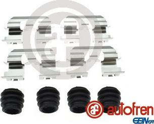 AUTOFREN SEINSA D42925A - Aksesuar seti, diskli fren balatası parts5.com