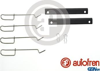 AUTOFREN SEINSA D42495A - Комплект принадлежности, дискови накладки parts5.com