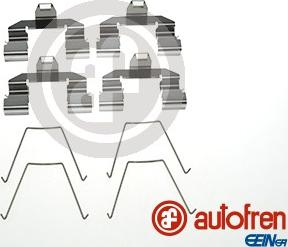 AUTOFREN SEINSA D42800A - Set accesorii, placute frana parts5.com