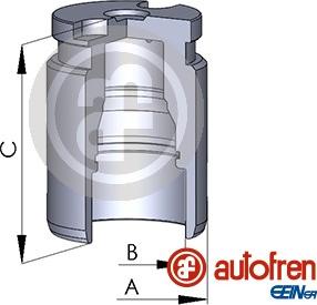 AUTOFREN SEINSA D02594 - Klip, kočno sedlo parts5.com