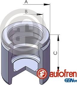 AUTOFREN SEINSA D02544 - Émbolo, pinza del freno parts5.com