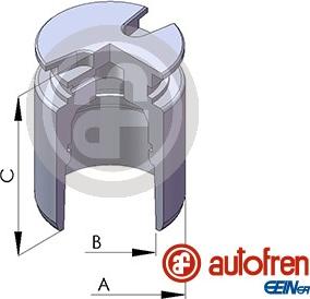 AUTOFREN SEINSA D02554 - Piston, etrier frana parts5.com