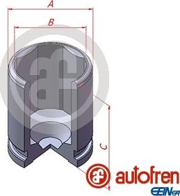 AUTOFREN SEINSA D025603 - Piston, brake caliper parts5.com