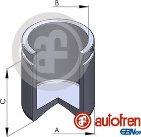 AUTOFREN SEINSA D025235 - Píst, brzdový třmen parts5.com