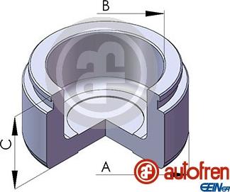 AUTOFREN SEINSA D025106 - Émbolo, pinza del freno parts5.com