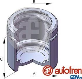 AUTOFREN SEINSA D025107 - Piston, brake caliper parts5.com