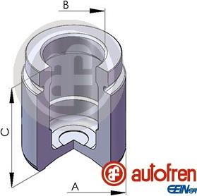 AUTOFREN SEINSA D025125 - Piston, etrier frana parts5.com