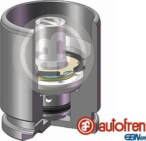 AUTOFREN SEINSA D025126K - Piston, brake caliper parts5.com