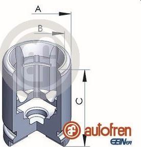 AUTOFREN SEINSA D025233 - Klip, kočno sedlo parts5.com