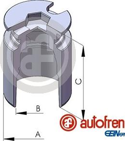 AUTOFREN SEINSA D025122 - Бутало, спирачен апарат parts5.com