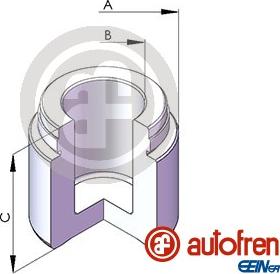 AUTOFREN SEINSA D025485 - Piston, fren kaliperi parts5.com