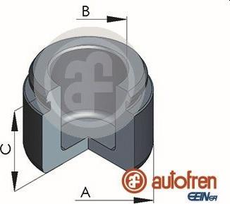 AUTOFREN SEINSA D025407 - Piston, fren kaliperi parts5.com