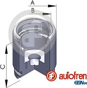 AUTOFREN SEINSA D025258 - Dugattyú, féknyereg parts5.com