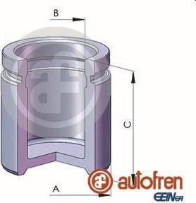 AUTOFREN SEINSA D02520 - Бутало, спирачен апарат parts5.com