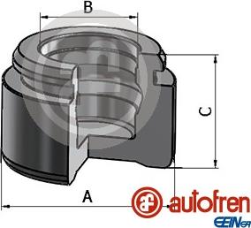 AUTOFREN SEINSA D025775 - Piston, brake caliper parts5.com