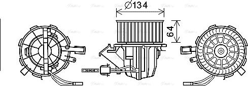 Ava Quality Cooling AI8391 - Ventilator notranjega prostora parts5.com