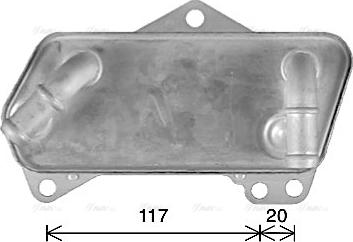 Ava Quality Cooling AI3435 - Õliradiaator, automaatkast parts5.com