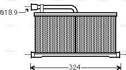 Ava Quality Cooling AIA6296 - Schimbator caldura, incalzire habitaclu parts5.com