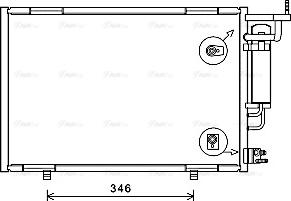 Ava Quality Cooling FD5615D - Kondensaator,kliimaseade parts5.com