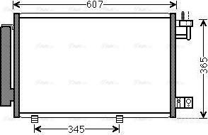 Ava Quality Cooling FDA5439D - Kondensaator,kliimaseade parts5.com