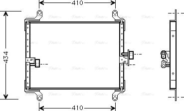 Ava Quality Cooling FT 5206 - Кондензатор, климатизация parts5.com