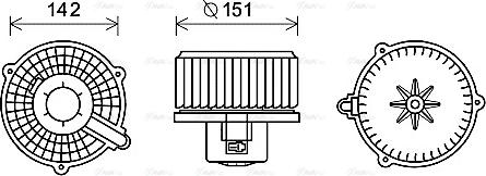 Ava Quality Cooling HY8399 - Interior Blower parts5.com