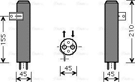 Ava Quality Cooling HY D157 - Dryer, air conditioning parts5.com