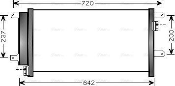 Ava Quality Cooling IVA5089D - Kondenzator, klimatska naprava parts5.com