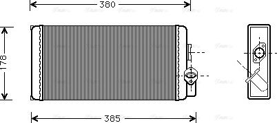 Ava Quality Cooling MS 6188 - Lämmityslaitteen kenno parts5.com