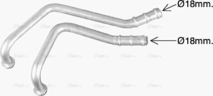 Ava Quality Cooling MS6780 - Heat Exchanger, interior heating parts5.com