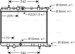 Ava Quality Cooling PE 2300 - Hűtő, motorhűtés parts5.com