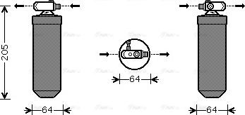 Ava Quality Cooling PE D303 - Susilnik, klimatska naprava parts5.com