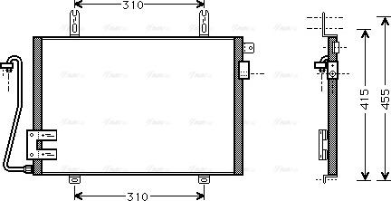 Ava Quality Cooling RT 5221 - Condensador, aire acondicionado parts5.com