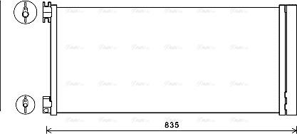 Ava Quality Cooling RTA5626D - Condensator, climatizare parts5.com