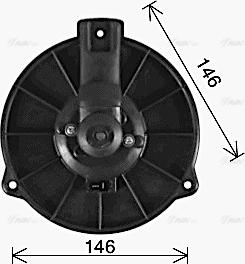 Ava Quality Cooling VO8306 - Interior Blower parts5.com